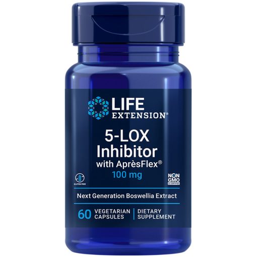 5-LOX Inhibitor with AprèsFlex, 60 vegetarian capsules promotes joint cell &arterial health