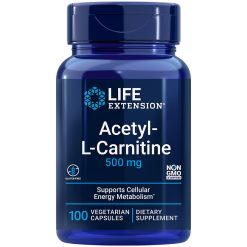 Acetyl-L-Carnitine capsules Supports brain & nerve health & youthful cellular energy