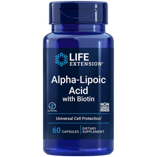 Alpha-Lipoic Acid with Biotin universal antioxidant for liver & nerve health supplement