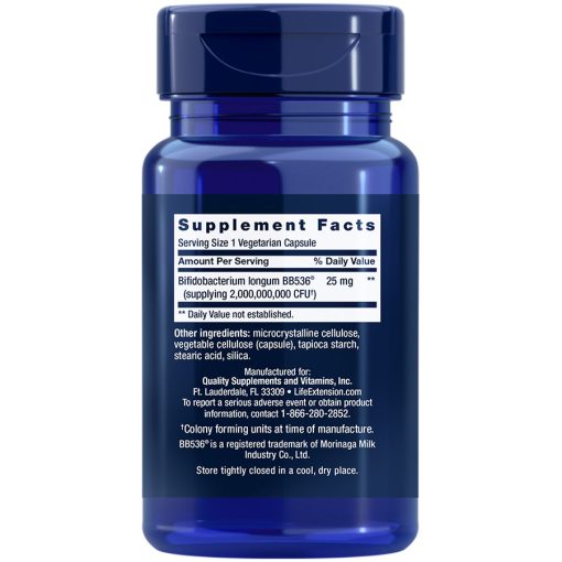 Bifido GI Balance 60 vegetarian capsules Supplement Facts