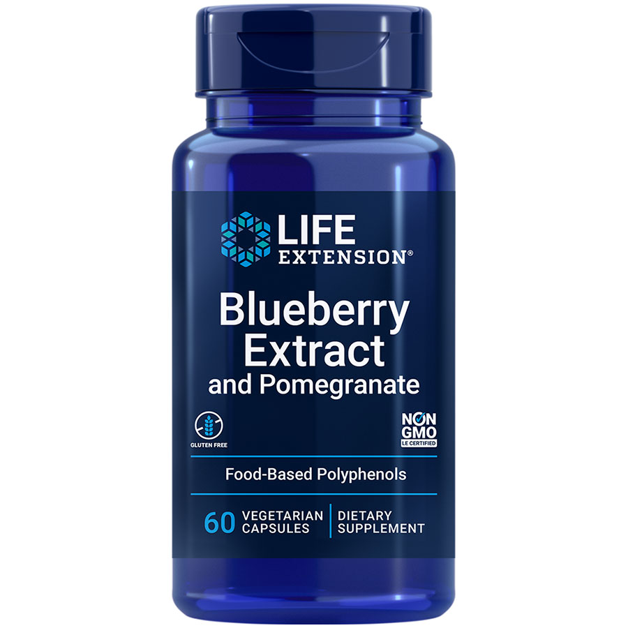 Blueberry Extract and Pomegranate supports arterial health