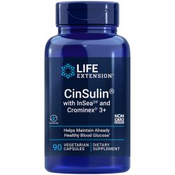 CinSulin with InSea and Crominex 3+ supplement 90 vegetarian capsules