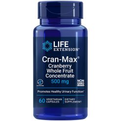 Cran-Max Cranberry Whole Fruit Concentrate 500 mg 60 capsules supports urinary tract health