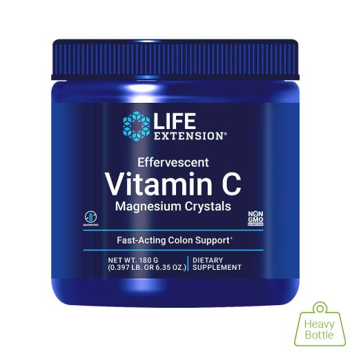 Effervescent Vitamin C Magnesium Crystals, 180 grams
