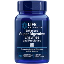 Life Extension's best in class formula, Enhanced Super Digestive Enzymes and Probiotics