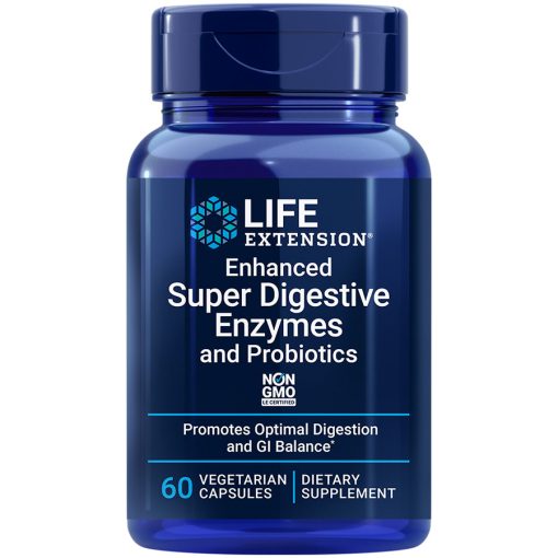 Life Extension's best in class formula, Enhanced Super Digestive Enzymes and Probiotics