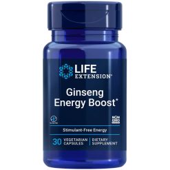 Ginseng Energy Boost, 30 vegetarian capsules more energy less stress