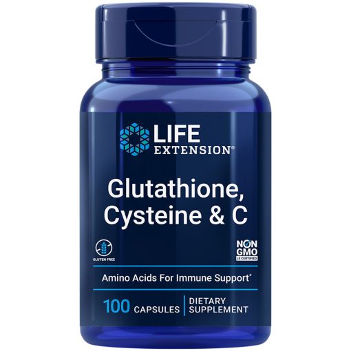 Glutathione Cysteine & C 100 vegetarian capsules a powerful antioxidant