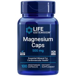 Magnesium Caps, 500 mg, 100 vegetarian capsules for whole body health