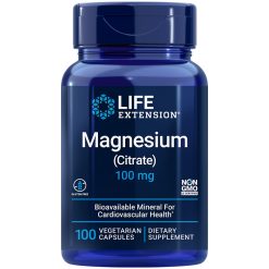 Magnesium Citrate 100 mg 100 vegetarian capsules get the magnesium your body needs