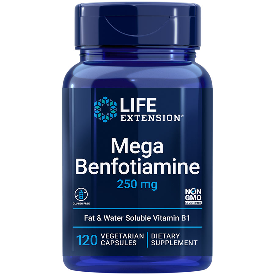 Mega Benfotiamine healthy blood sugar metabolism support