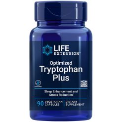 Optimized Tryptophan Plus 90 vegetarian capsules for healthy sleep support