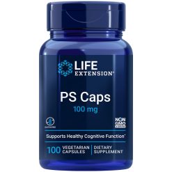 PS Caps (Phosphatidylserine)100 mg 100 capsules supports healthy cognitive function