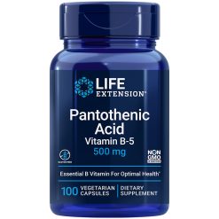 Pantothenic Acid Essential B vitamin supplement for metabolic health & more