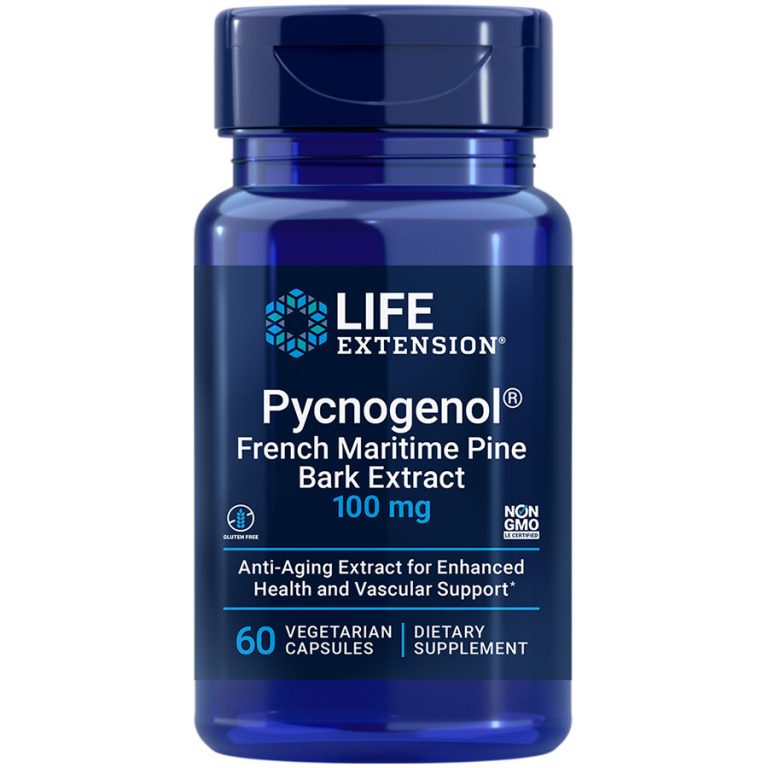 Pycnogenol Longevity & vascular health Life Extension Australia