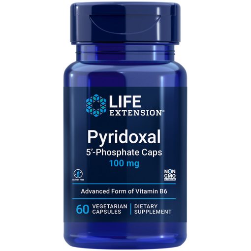 Pyridoxal 5 Phosphate essential B vitamin supports heart, nerve & eye health