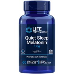 Quiet Sleep, Melatonin 60 vegetarian capsules - Life Extension