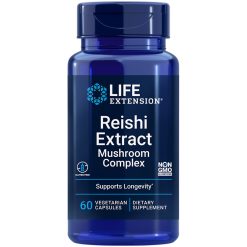 Reishi Extract Mushroom Complex 60 vegetarian capsules for broad spectrum immune support