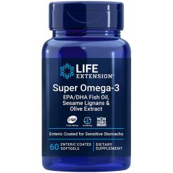 Super Omega-3 EPA/DHA Fish Oil Comprehensive fish oil benefits for heart health, brain & beyond
