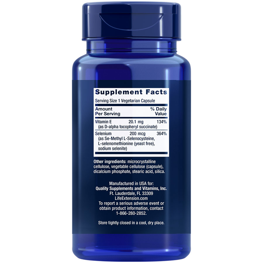 Super Selenium Complex, 100 vegetarian capsules Life Extension Australia