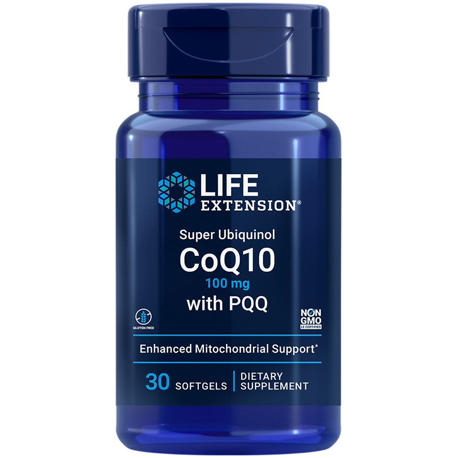Super Ubiquinol CoQ10 with PQQ triple action heart health & cellular energy support