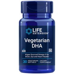 Vegetarian DHA, 30 vegetarian softgels for targeted brain support
