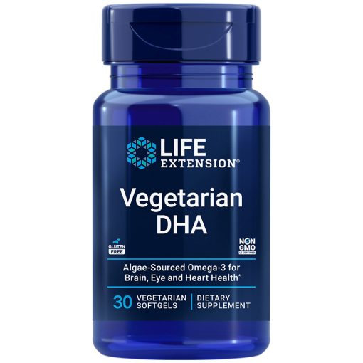 Vegetarian DHA, 30 vegetarian softgels for targeted brain support