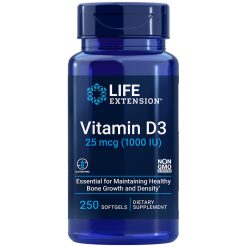 Vitamin D3 supplement essential for bone growth and density