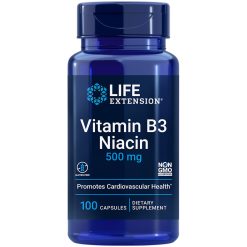 Vitamin B3 Niacin supports cell energy & already-healthy cholesterol levels