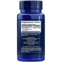 Zinc Caps, 50 mg, 90 vegetarian capsules Supplement Facts
