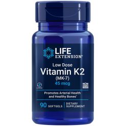 Low Dose Vitamin K2 MK-7 supplement promotes bone density & arterial health