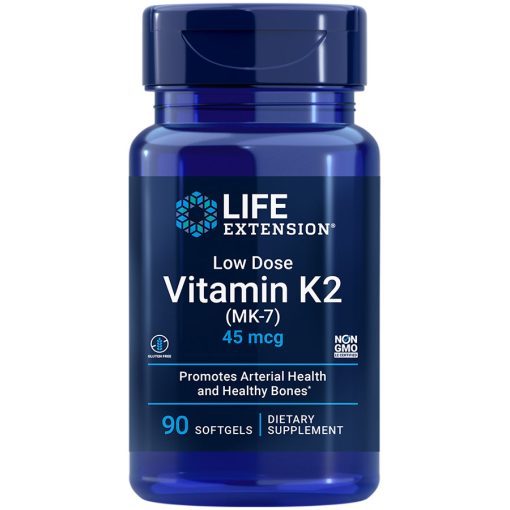 Low Dose Vitamin K2 MK-7 supplement promotes bone density & arterial health