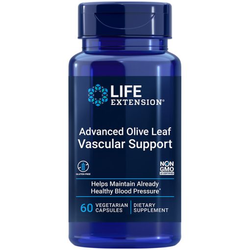 Advanced Olive Leaf Vascular Support with Celery Seed Extract formula for vascular health benefits
