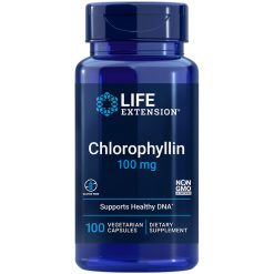 Chlorophyllin 100 vegetarian capsules a potent antioxidant & DNA health support supplement