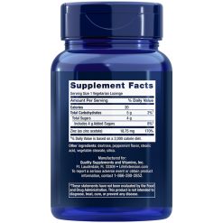 Enhanced Zinc Lozenges, 30 peppermint vegetarian lozenges Supplement Facts