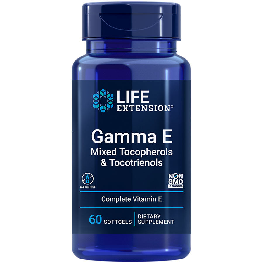 Gamma E Mixed Tocopherols and Tocotrienols a complete spectrum of vitamin E supplement