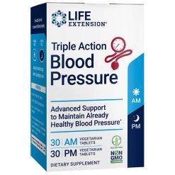 Triple Action Blood Pressure 60 vegetarian tablets - Life Extension