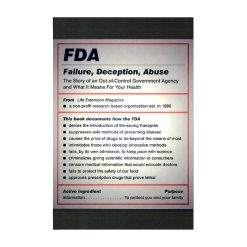 FDA Failure Deception Abuse