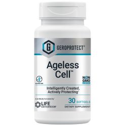 GEROPROTECT Ageless Cell, 30 softgels, supports anti-aging cellular rejuvenation & energy supplement