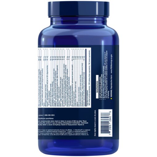 Life Extension Mix Capsules without Copper, 360 capsules Supplement Facts B