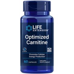 Optimized Carnitine 60 vegetarian capsules Promotes heart & brain health