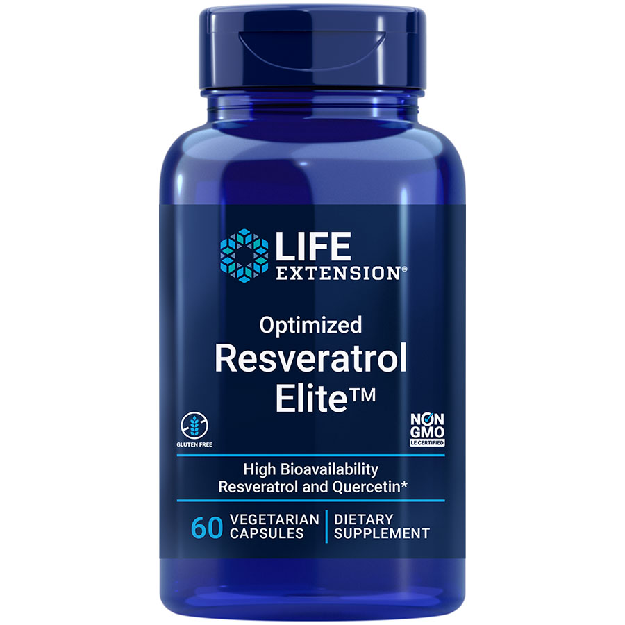 Optimized Resveratrol Elite, 60 vegetarian capsules