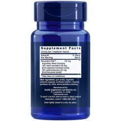 Resveratrol Elite, 30 vegetarian capsules Supplement Facts