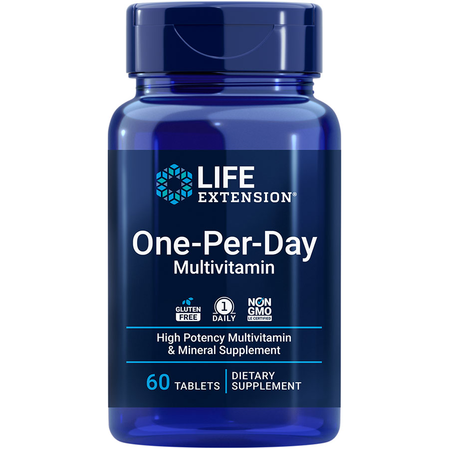 One-Per-Day Multivitamin, 60 tablets - Life Extension Australia