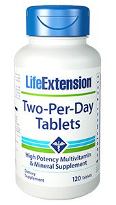Two-Per-Day 120 Tablets | 120 tablets - Life Extension Australia