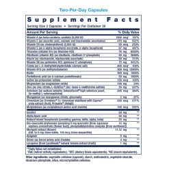 Comprehensive Nutrient Packs Advanced supplement facts C