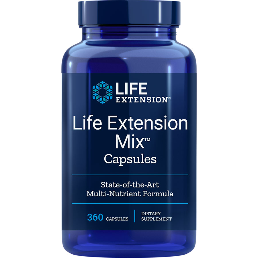 Life Extension Mix Capsules 360 Capsules Life Extension Australia