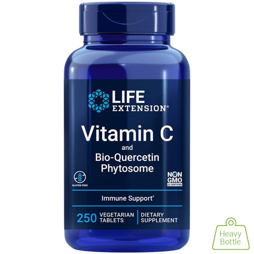 Vitamin C and Bio-Quercetin Phytosome, 250 vegetarian tablets