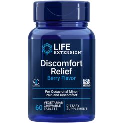 PEA Discomfort Relief 60 chewable tablets for minor pain and discomfort
