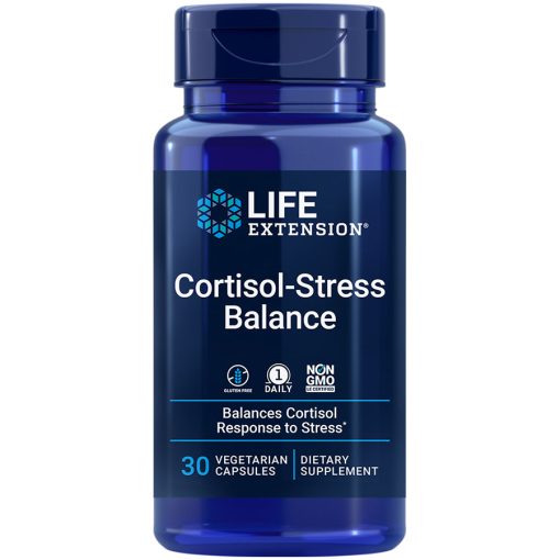 Cortisol-Stress Balance 30 capsules manage stress by maintaining healthy cortisol levels